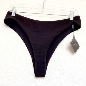 Zaful Women's Textured Bikini Bottom Only